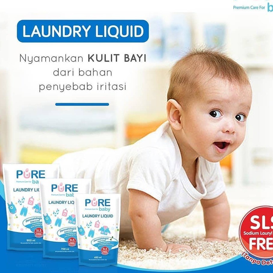 PURE BABY LAUNDRY LIQUID 850ML