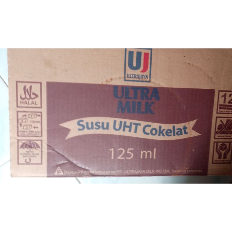 Susu Ultra Milk 125 ml Coklat (1 DUS)