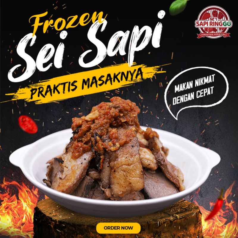 

Sei sapi frozen, enak & nikmat daging sapi segar berkualitas 100% mantap