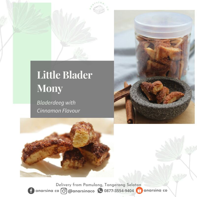 

Little Blader Mony | Puff Cookies | Pastry | Kue Kering | Snack Bites | Bladerdeeg by Anarsina Co