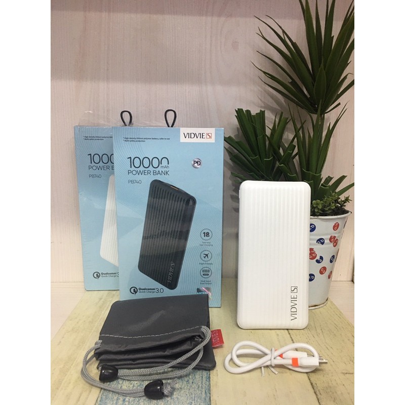 Powerbank VIDVIE S-PB740 10000mAh fast charging