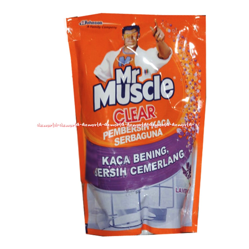 Mr Muscle Clear Pembersih Kaca Serbaguna 440ml MrMuscle Mister Muscle