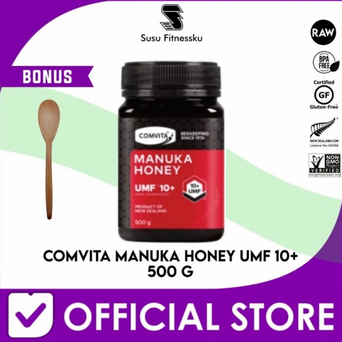 

(BISA COD) Comvita Manuka Honey UMF 10+ 500 Gram Madu Manuka