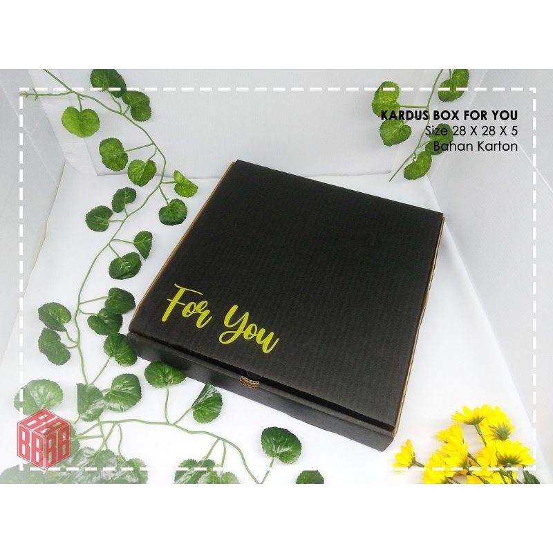

BOX Kado,Box Bingkisan,Box hadiah. Tulisan For you