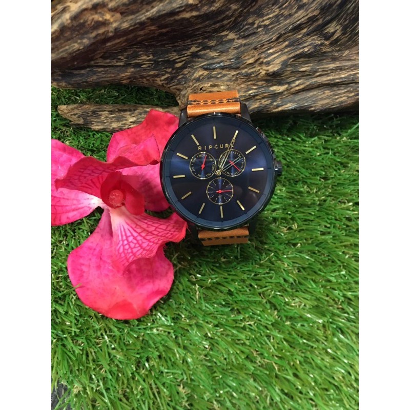 Jam tangan ripcurl detroit multieyes brown navy