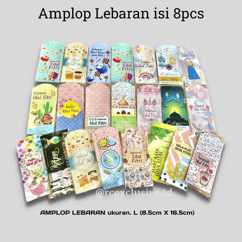 

AMPLOP LEBARAN ANEKA MOTIF