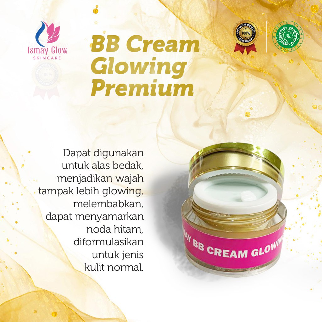 Jual BB Cream Glowing Premium BB Cream Foundation Alas Bedak Wajah