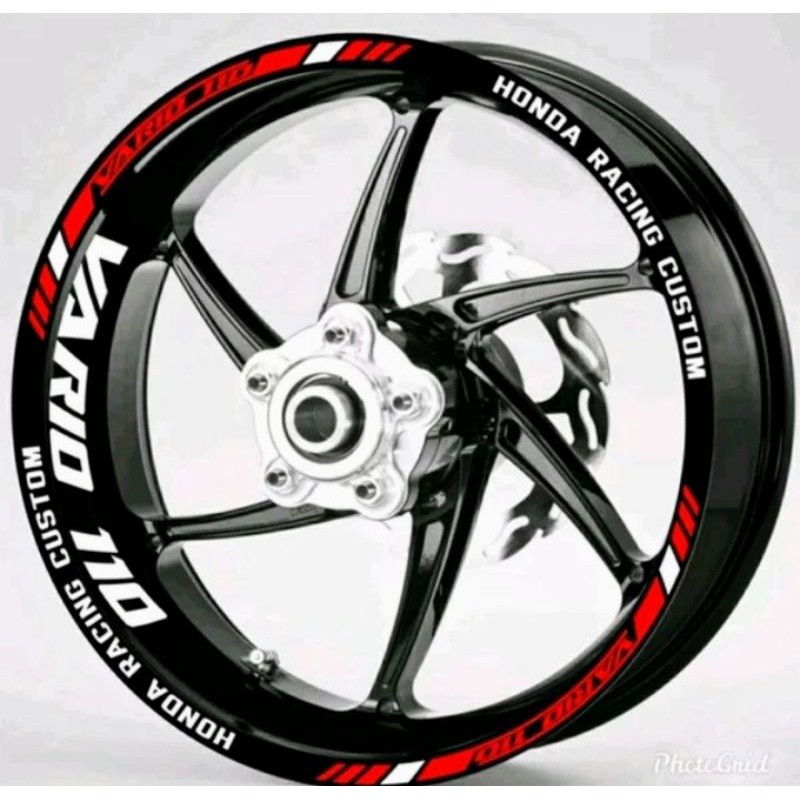 STIKER LIST VELG HONDA VARIO 110 CUTTING STICKER