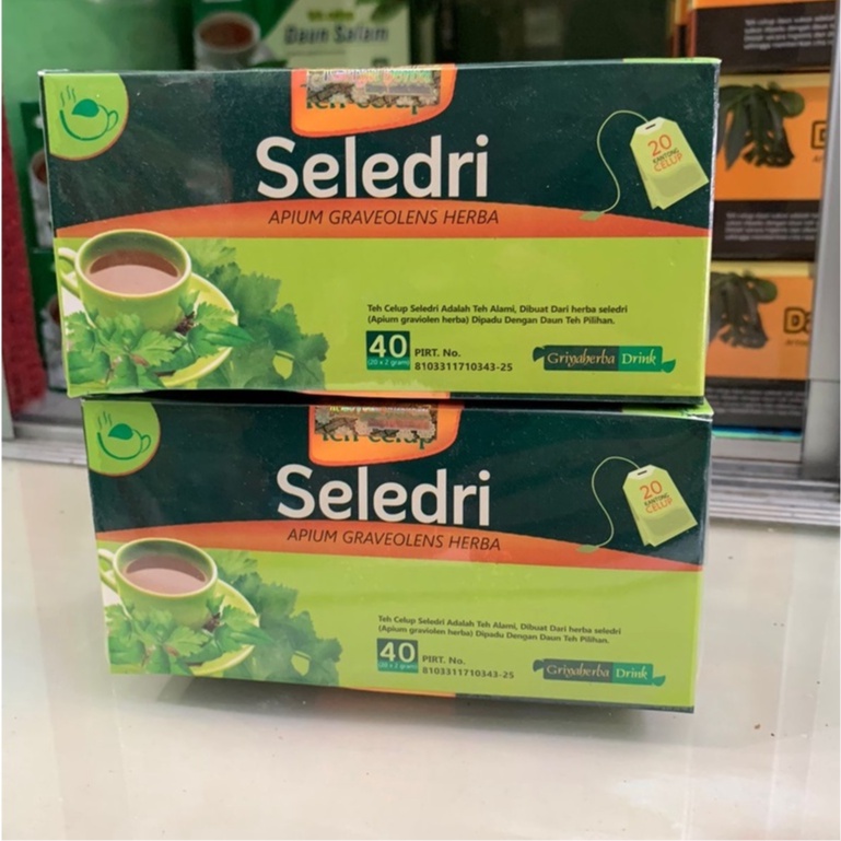 

OBAT PENURUN DARAH TINGGI AMPUH TEH SELEDRI ISI 20 KANTONG HALAL