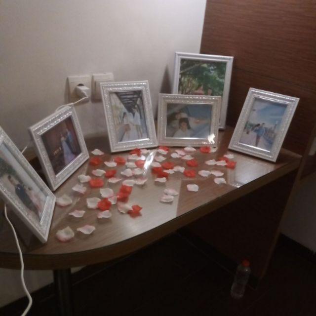 Bingkai Foto 5r Putih Klasik | Photo Frame Minimalis | Pigura Murah Classic