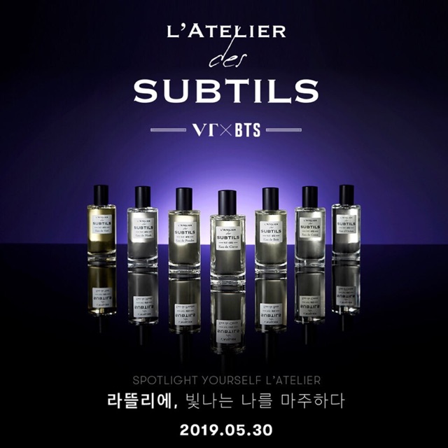 [OPEN SHARING] VT X BTS L’Atelier Perfume