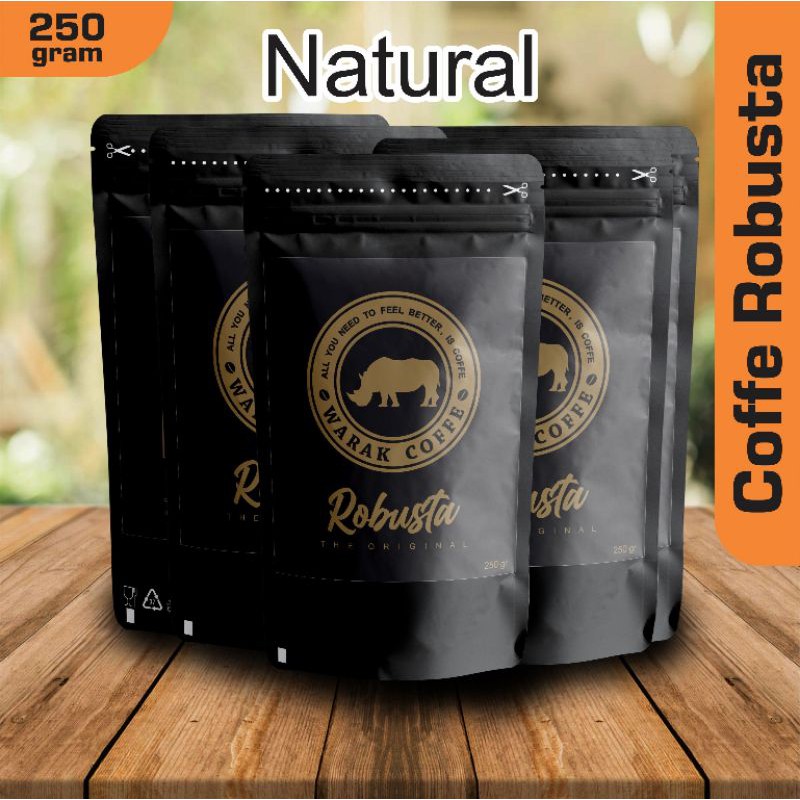 

Kopi Robusta natural 250g | the original temanggung | kopi