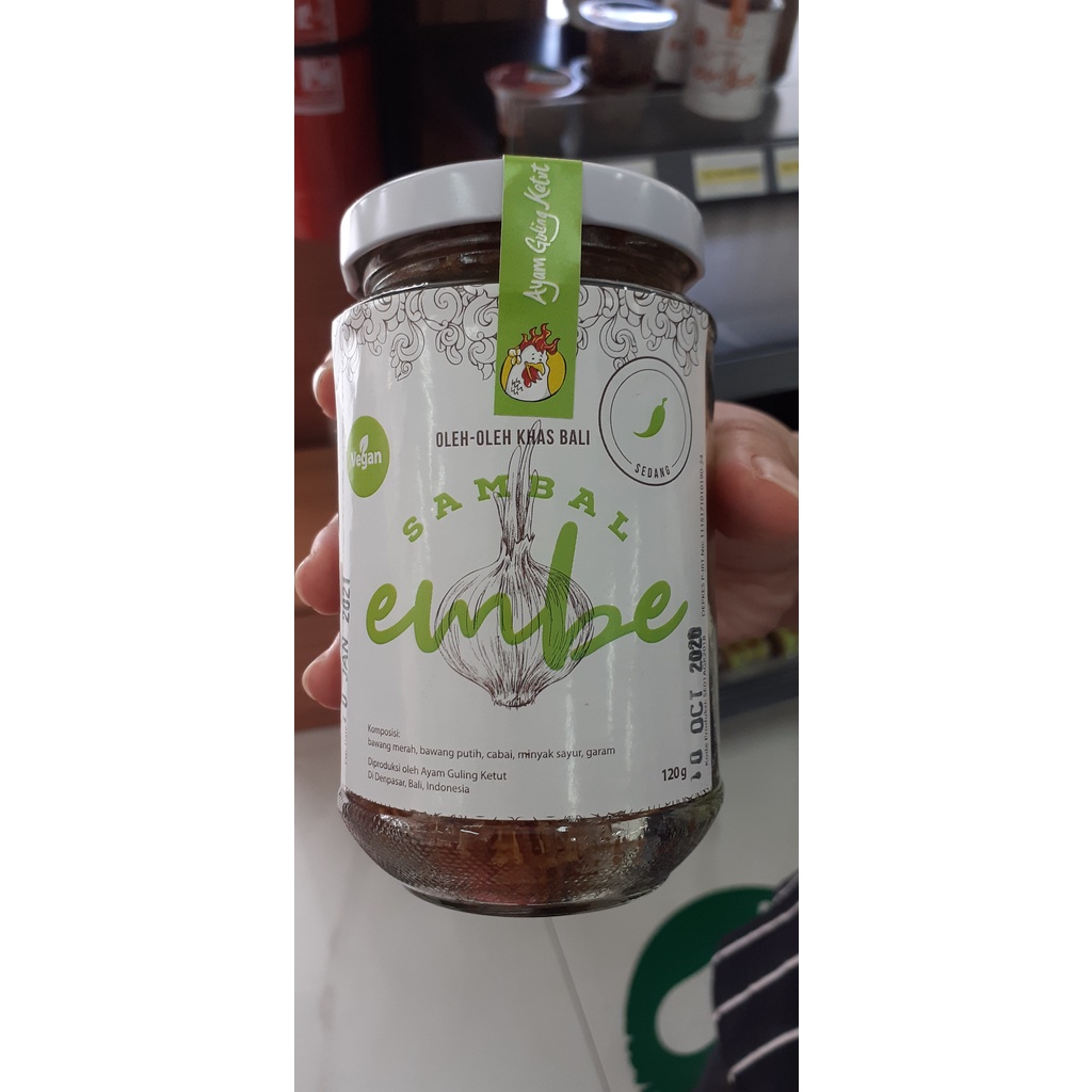 SAMBAL EMBE AYAM GULING KETUT 100% ASLI KHAS BALI 120GR