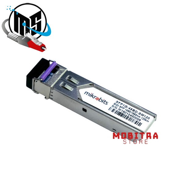 SFP Mikrobits SFP-1G-BD-SM-120KM | SFP 1.25G 120KM BiDi 1490/1550 Single mode