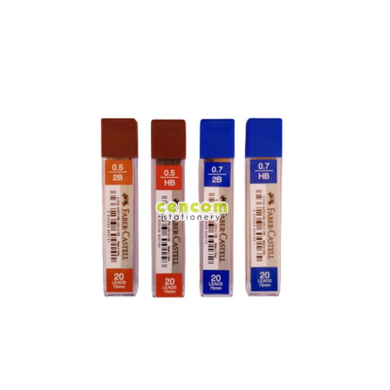 

Reffil / Isi Pensil Mekanik Faber-Castell 2B-HB- 0.5-0.7mm
