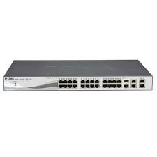 POE SWITCH HUB D-LINK DES-1210 28P 24 PORT