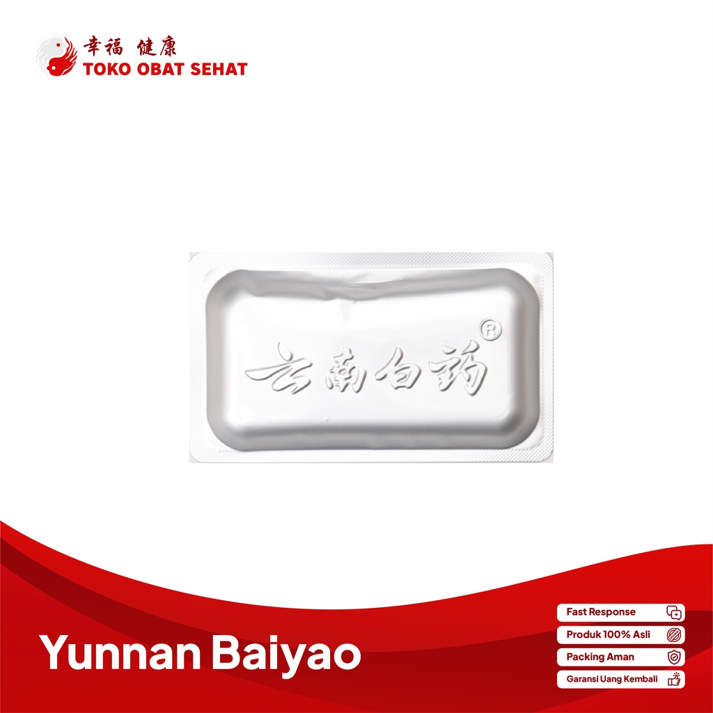 YUNNAN BAIYYAO CAPSULE obat patah tulang dan luka dalam manjur