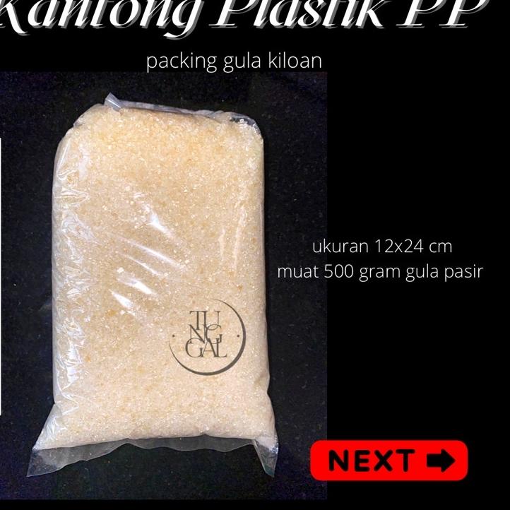 Terbaru - GROSIR - per 5 Pack Kantong Plastik PP - SIAP PAKAI. Ukuran 10x17 10x20; 10x22; 11x14; 11x