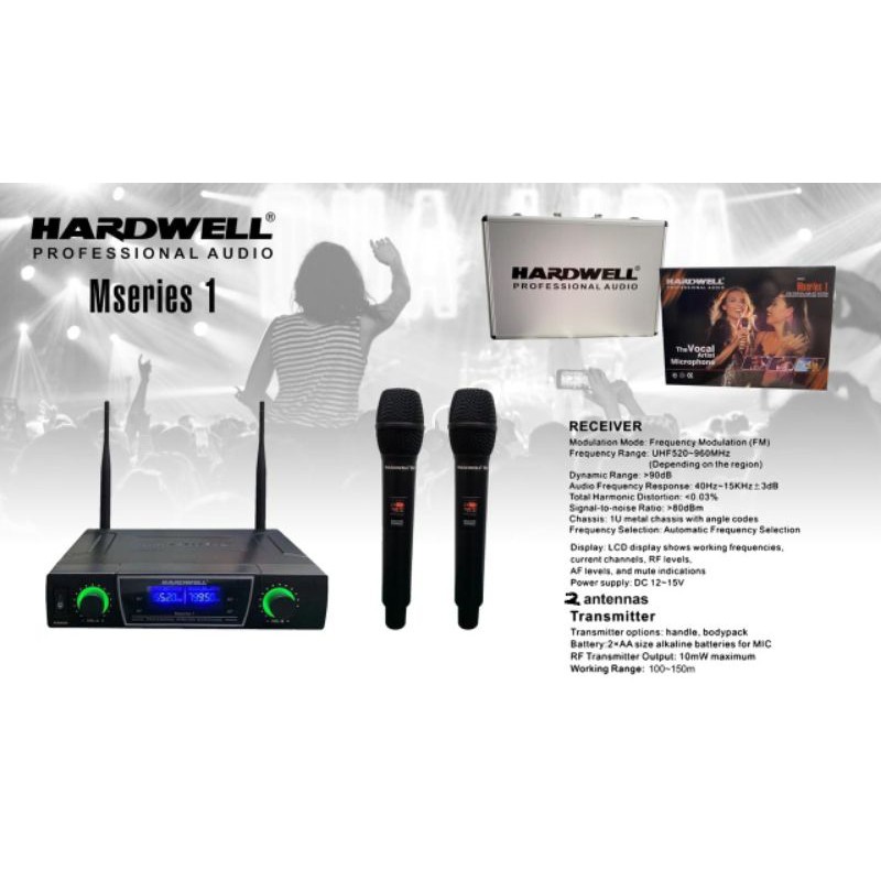 mikopon mic wireless hardwell Mseries 1.original