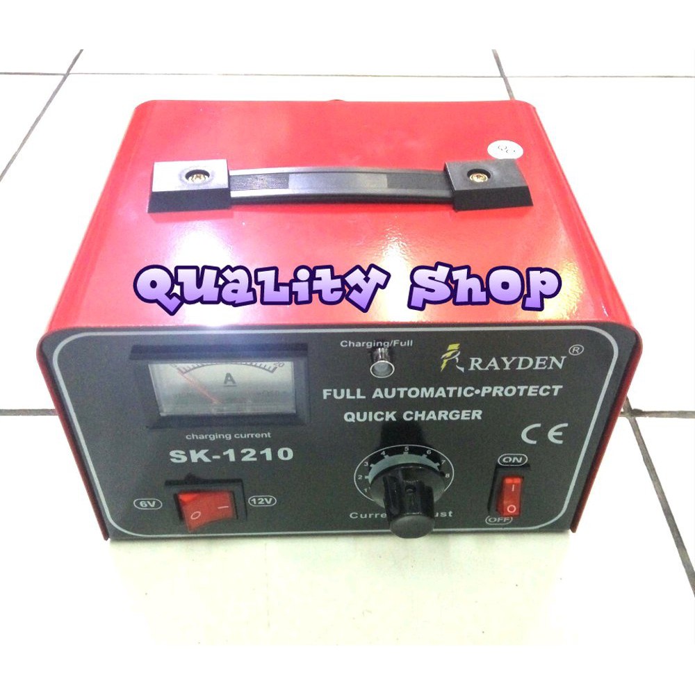 Bestseller  CHARGER AKI RAYDEN 10A FULL OTOMATIS CUT OFF