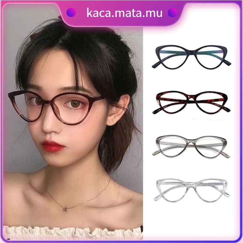 ready stock Kacamata fashion bingkai kacamata mata kucing