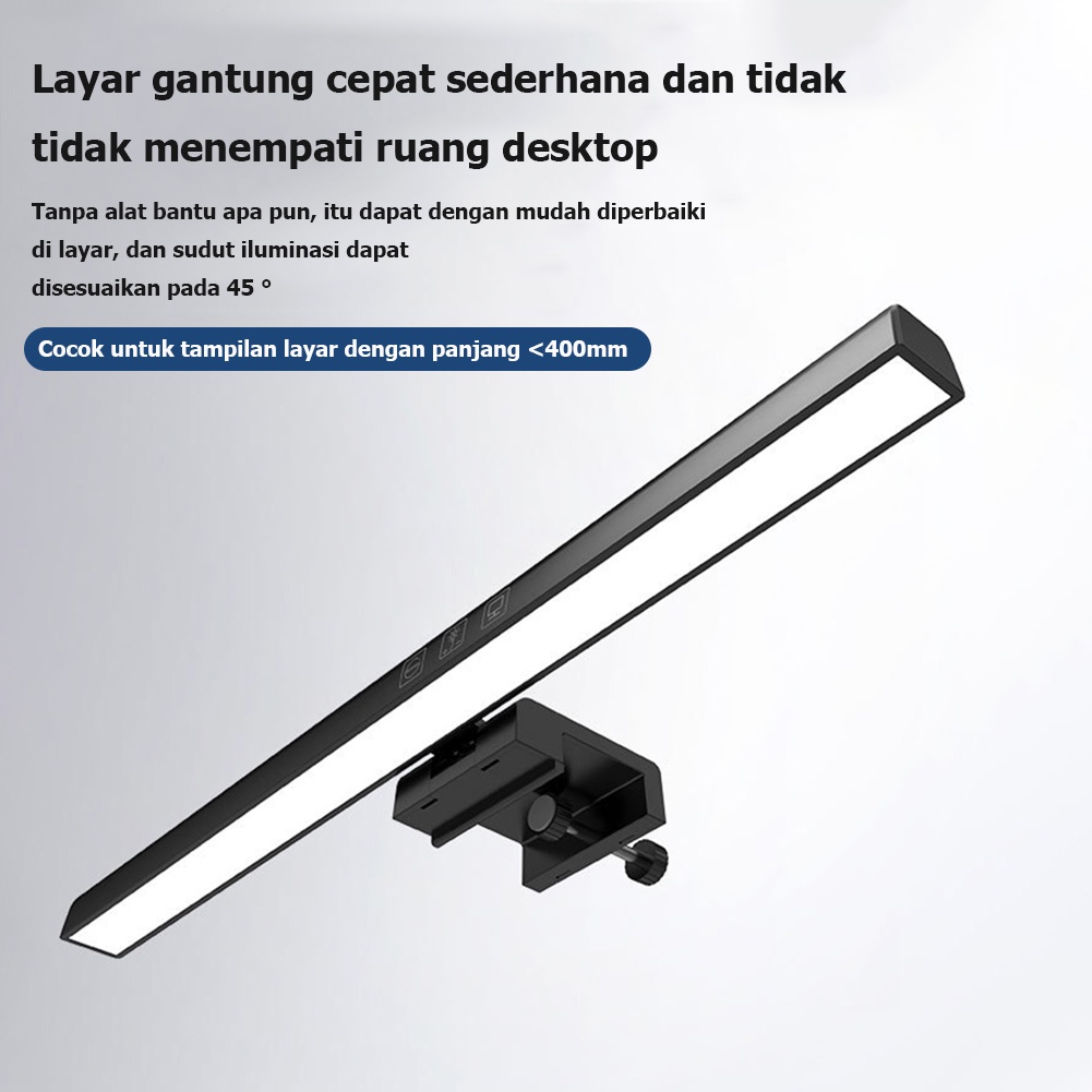 Hanging Lamp Screen Modern Lampu Layar LED Monitor Komputer Light Bar Mudah dipasang dan hemat ruang