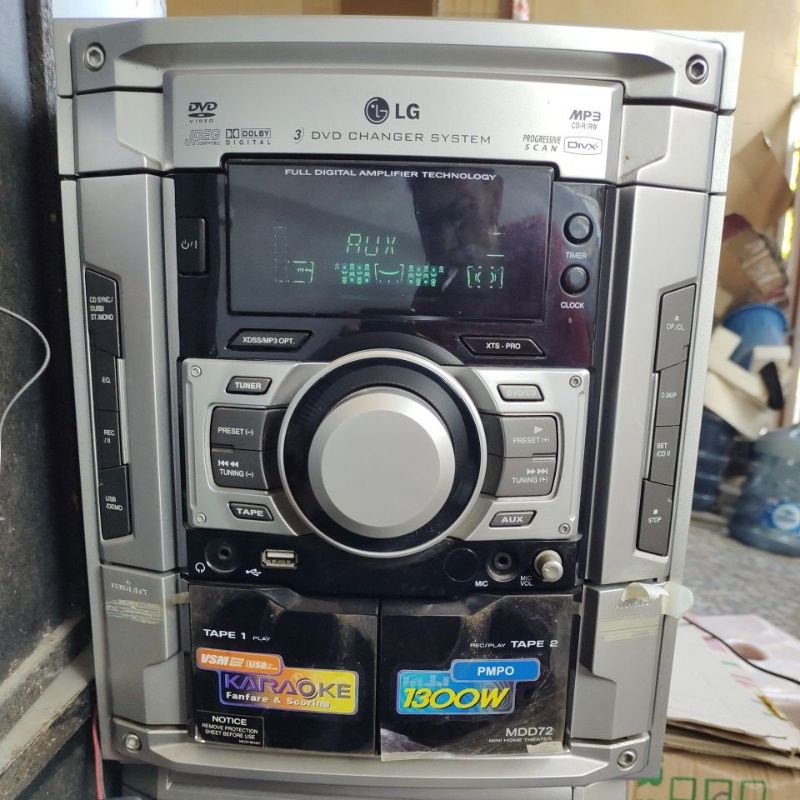 head LG home theatre MDD72 mulus