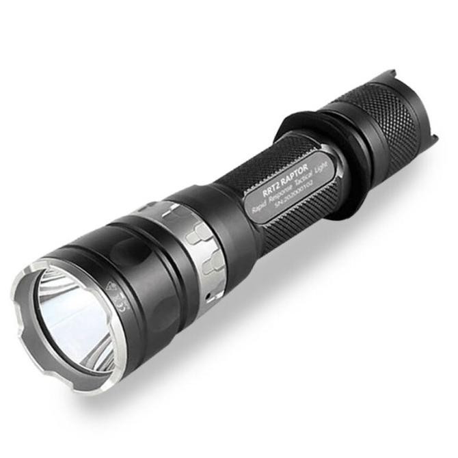 Jetbeam Rrt2 Raptor Flashlight Senter Tactical Led Luminus Sst-70 2080 Siyanasaras