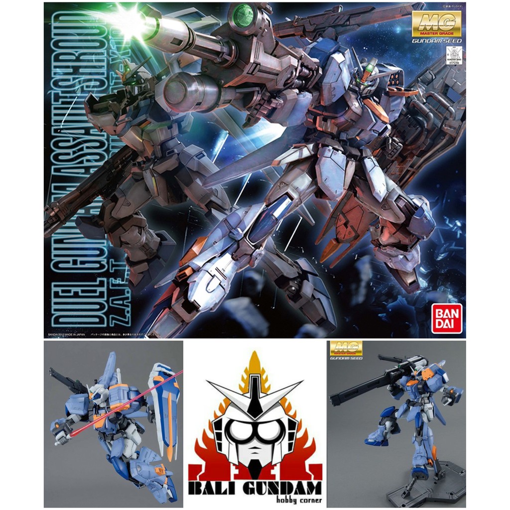 MG 1/100 GAT-X102 DUEL GUNDAM ASSAULT SHROUD Bali Gundam Hobby Corner Bandai Original
