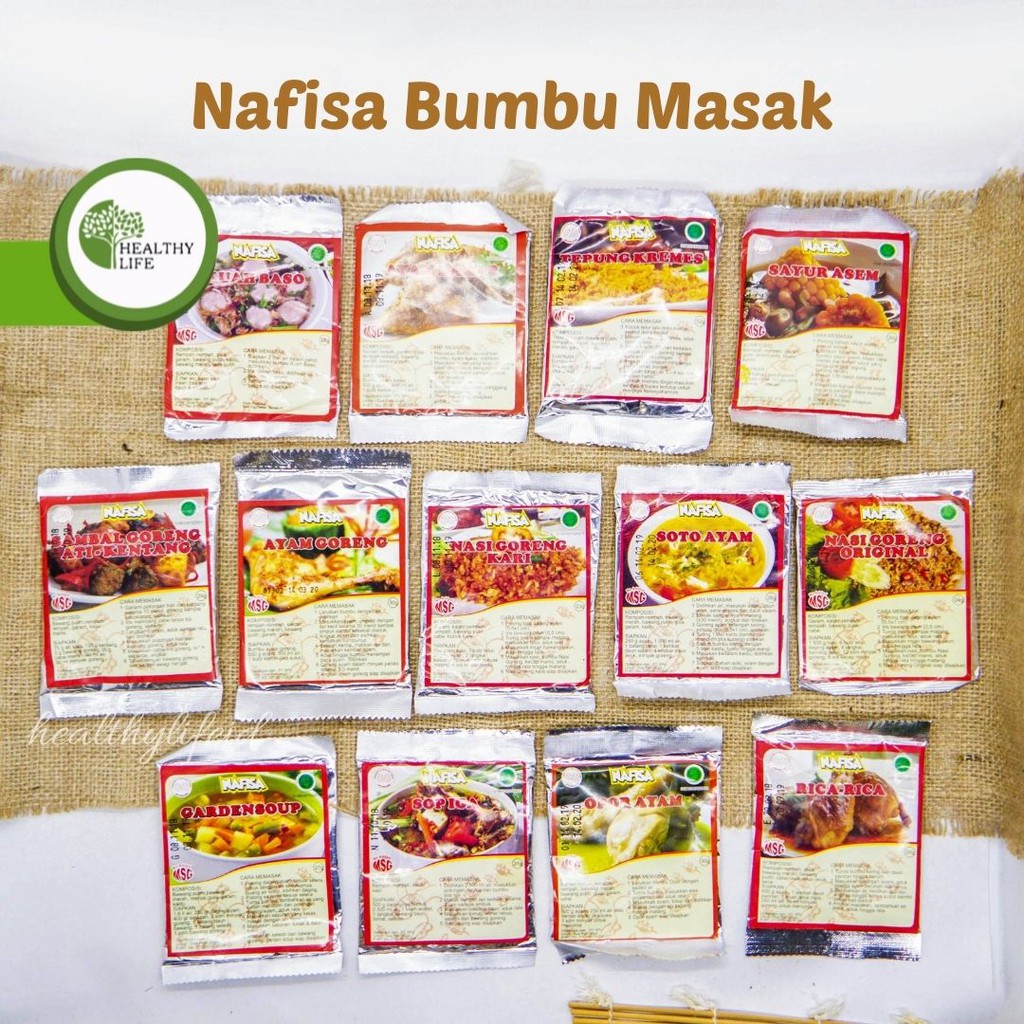 PROMO! Nafisa Bumbu Masak (20 varian)