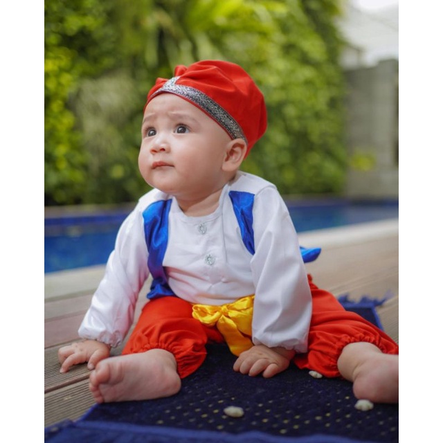 Kostum Anak Model Aladin Photoshoot Bayi 0-10tahun