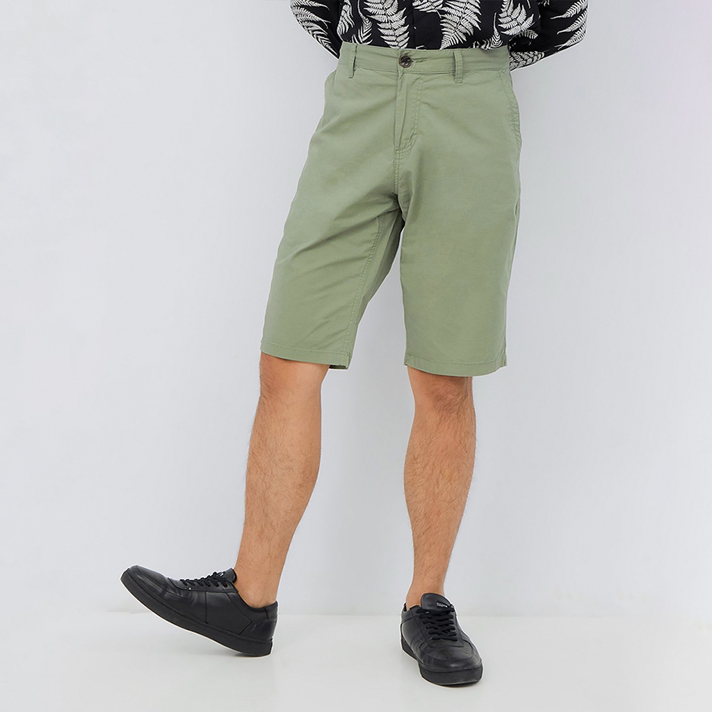 JOY SHADE Men Pants Celana Pendek Pria LIGHT SUMMER GREEN by Tom Tailor