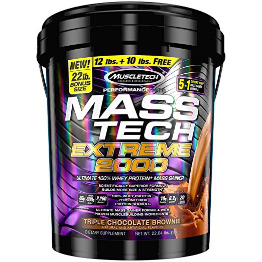 Muscletech Masstech 22lbs mass tech extreme 2000