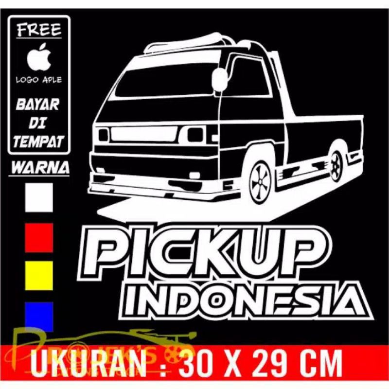 

promo stiker kacy pickup Indonesia