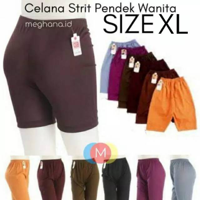 Celana Pendek Strit Mini Hot pants Street Stretch Tidur Wanita Dewasa Jumbo Pant XL