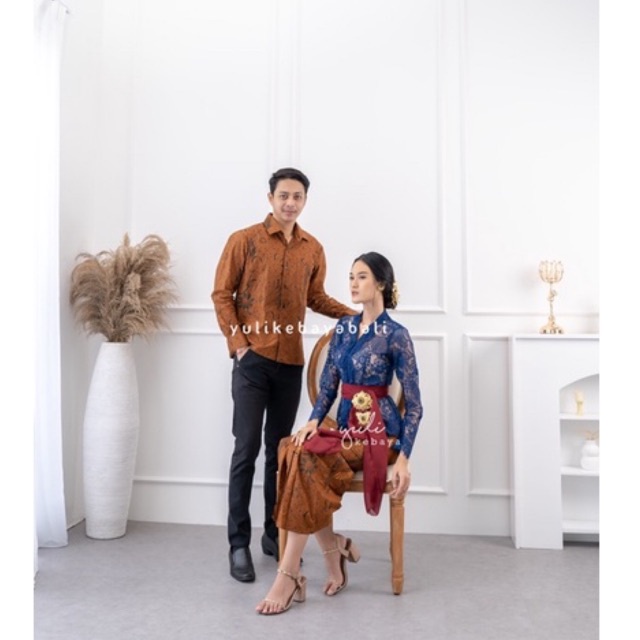 Set Kebaya Kartini Couple | Batik Couple Sarimbit