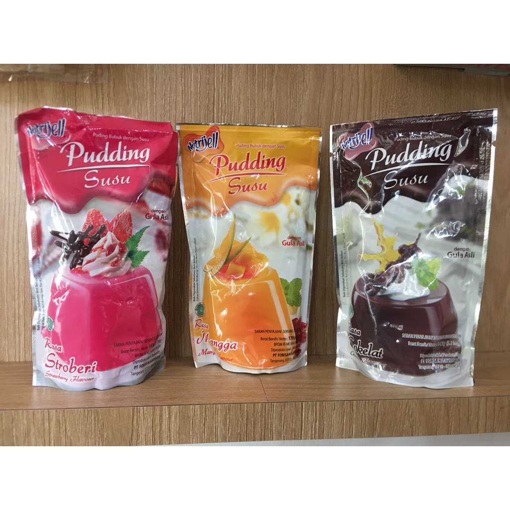 

NUTRIJELL Pudding Susu Pouch 145gr