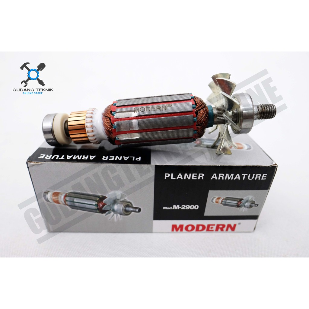 ANGKER Modern M2900 / ARMATURE Modern M 2900 Mesin Pasah Planer Ketam Sugu Modern M-2900