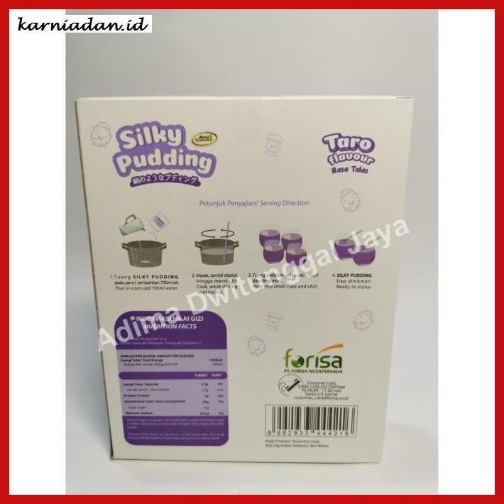 

RAGA-RAGA- PUDING / SILKY PUDDING TARO 155 GR -GNIDUP-NAHAB.