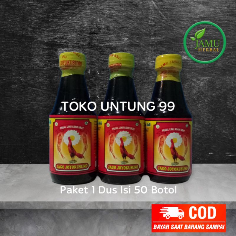 

Jamu Jago Joyokusumo 150ml Paket 1 Dus Pegal Linu Cap Jago Joyo Kusumo 50 Botol