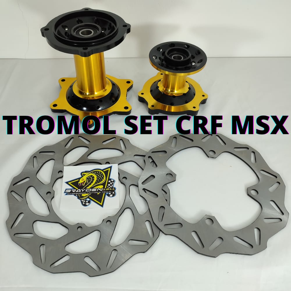 TROMOL SET CRF/WHEELSET CRF/TROMOL CRF