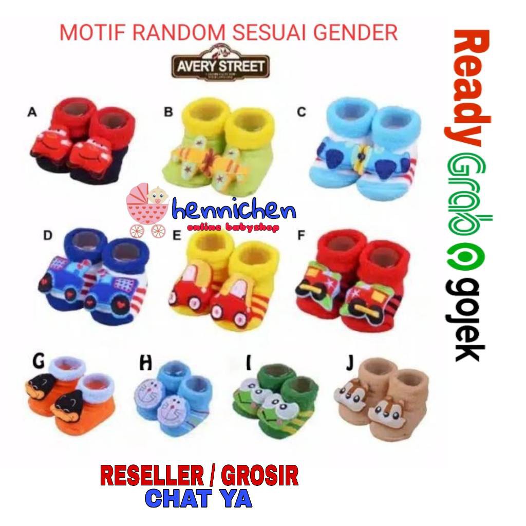 1 psg Kaos Kaki Avery Boneka TIMBUL Superhero SNI 0-12 Bln