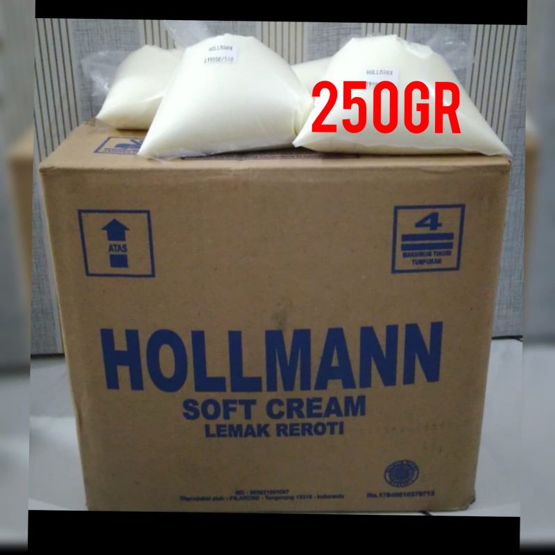 

HOLLMAN SOFT CREAM ECER 250GR DALAM KARTON, CAMPURAN MAKANAN/CAKE/KUE DLL