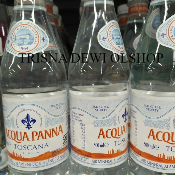 ACQUA PANNA TOSCANA Italia Mineral Water PET 500ml