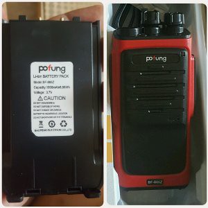 baterai  battery ht baofeng pofung bf888z  bf 888z  bf 888z