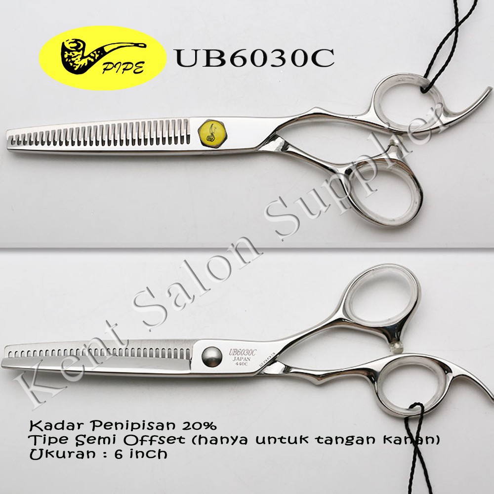 

Gunting Penipis 20% PIPE UB6030C