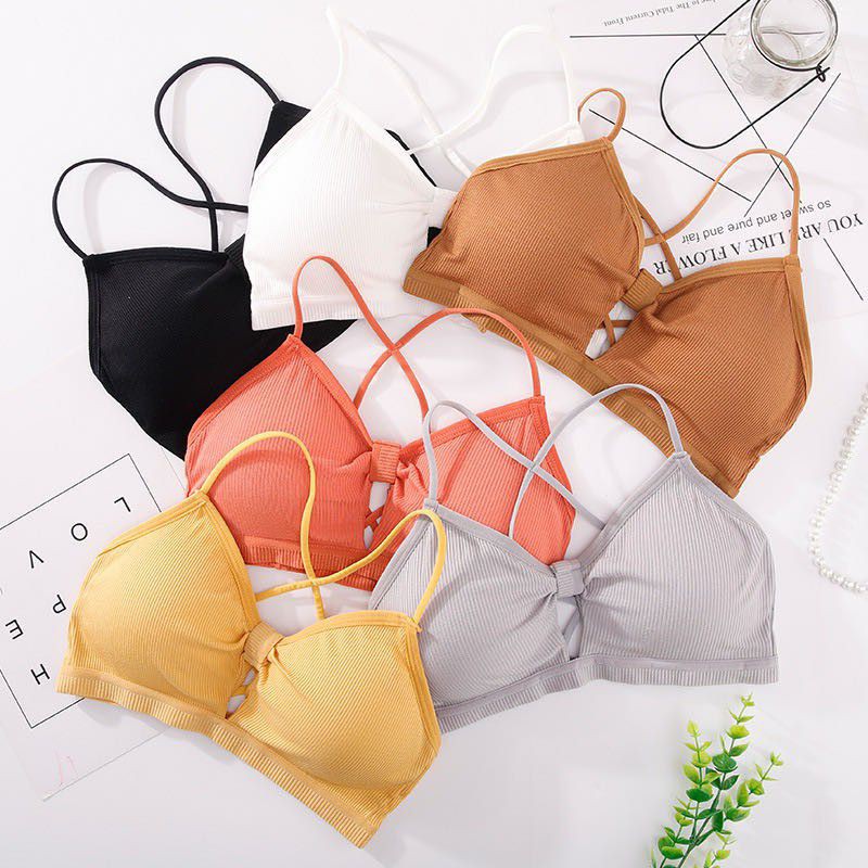 bra import bra silang tali kecil gaya korea