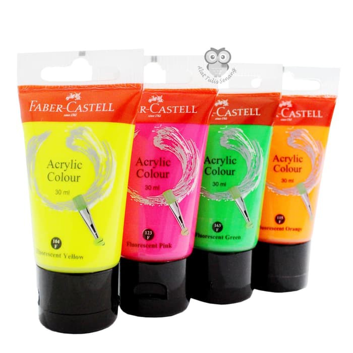 

Cat Acrylic Faber Castell Fluorescent 30ml