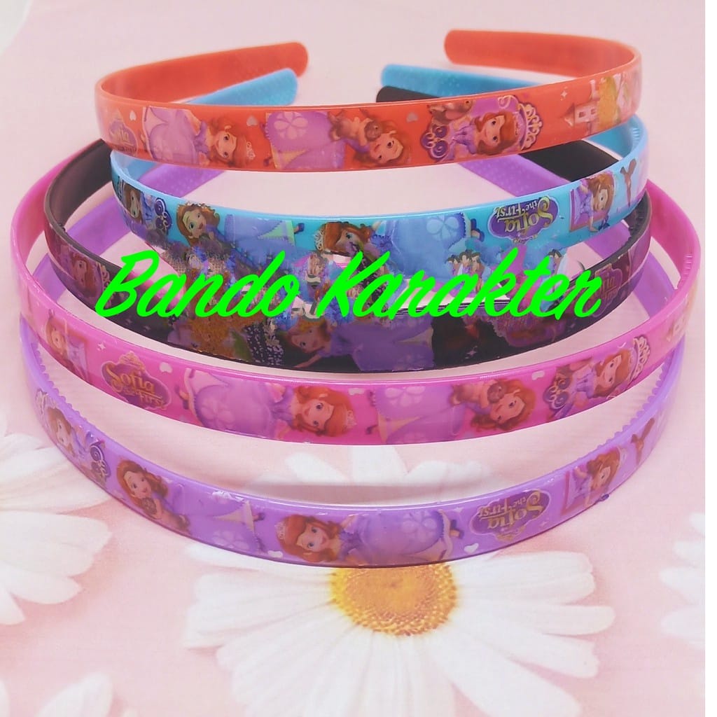 Bando Anak / Bando Karakter Anak KECIL / Bando Plastik