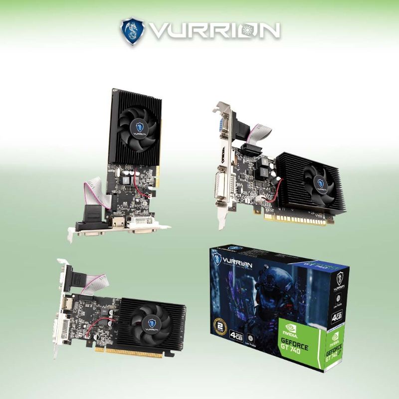 VGA AGS VURRION NVIDIA GT740 LP 4GB DDR3 128bit REAL CAPACITY